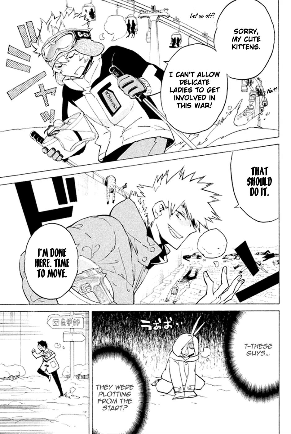 Hell's Kitchen Chapter 45 page 11 - Chapter 45: A Snowy White Shokusen