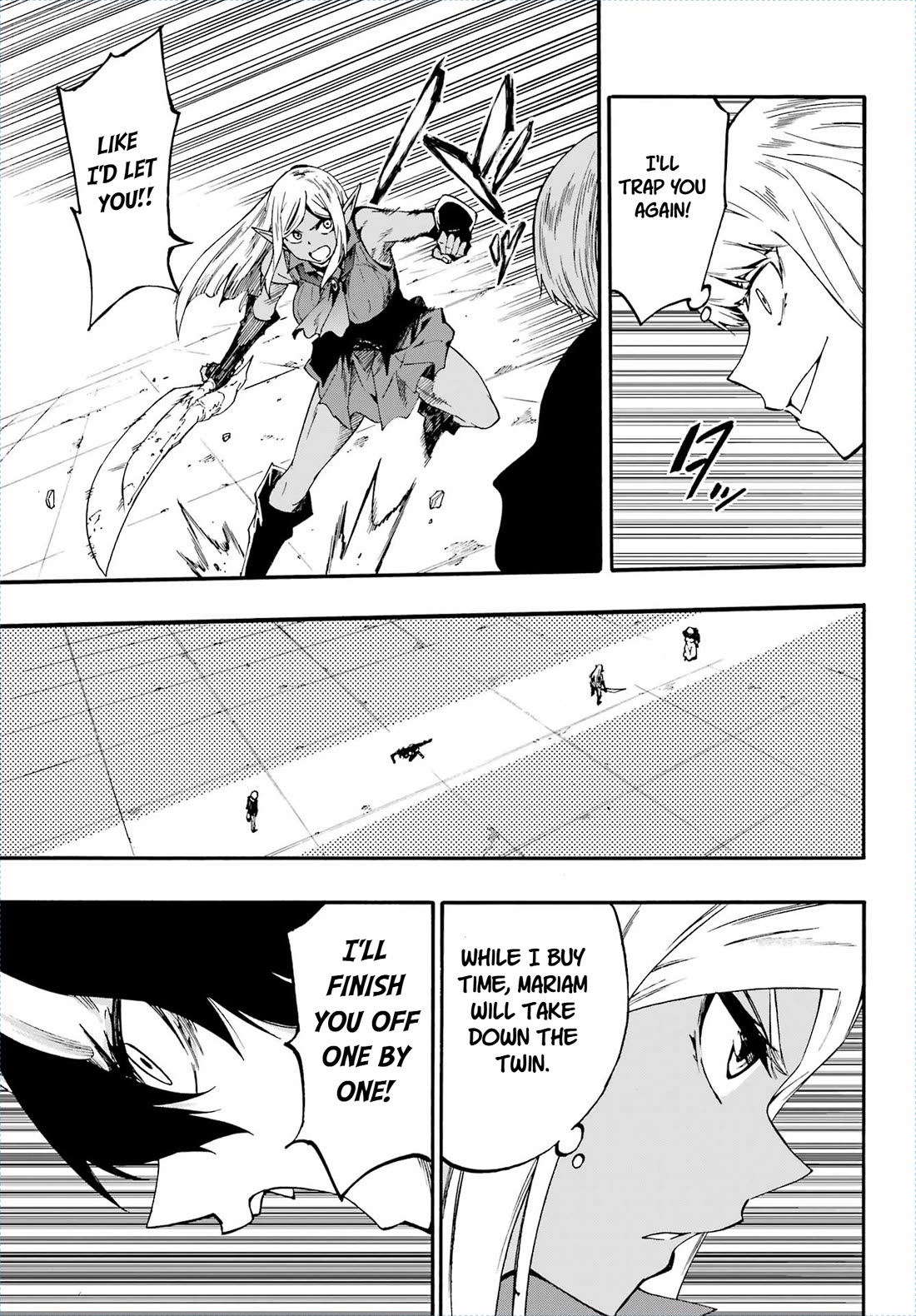 Hell’s Tormentor Kraken Chapter 36 page 18 - Chapter 36: Battle with the Twins, Cornered 9th Prison