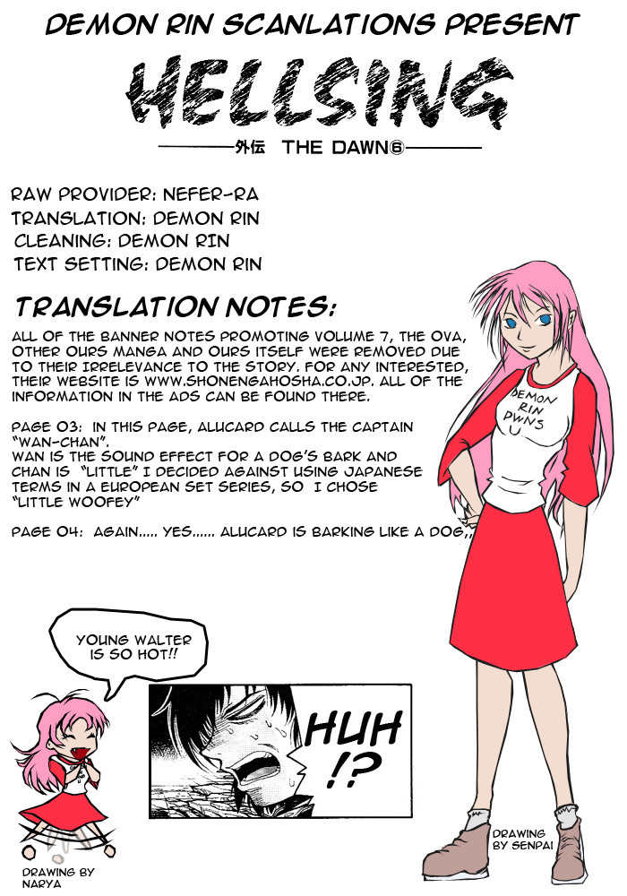Hellsing: The Dawn Chapter 6 page 1 - Chapter 6
