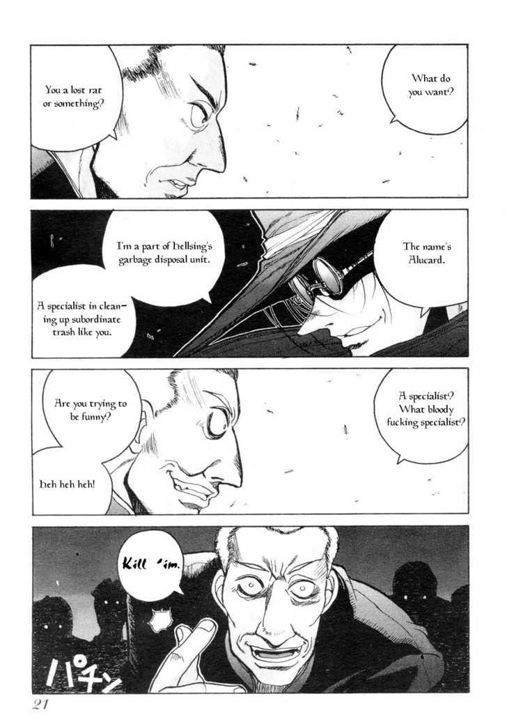 Hellsing Chapter 1 page 21 - Chapter 1