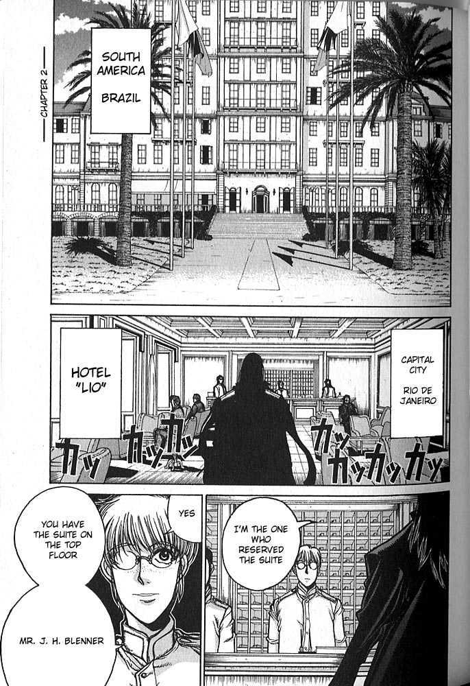 Hellsing Chapter 14 page 1 - Chapter 14: Elevator Action 1