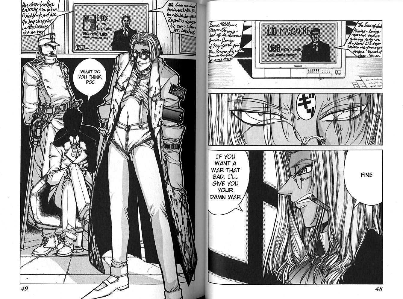 Hellsing Chapter 14 page 12 - Chapter 14: Elevator Action 1