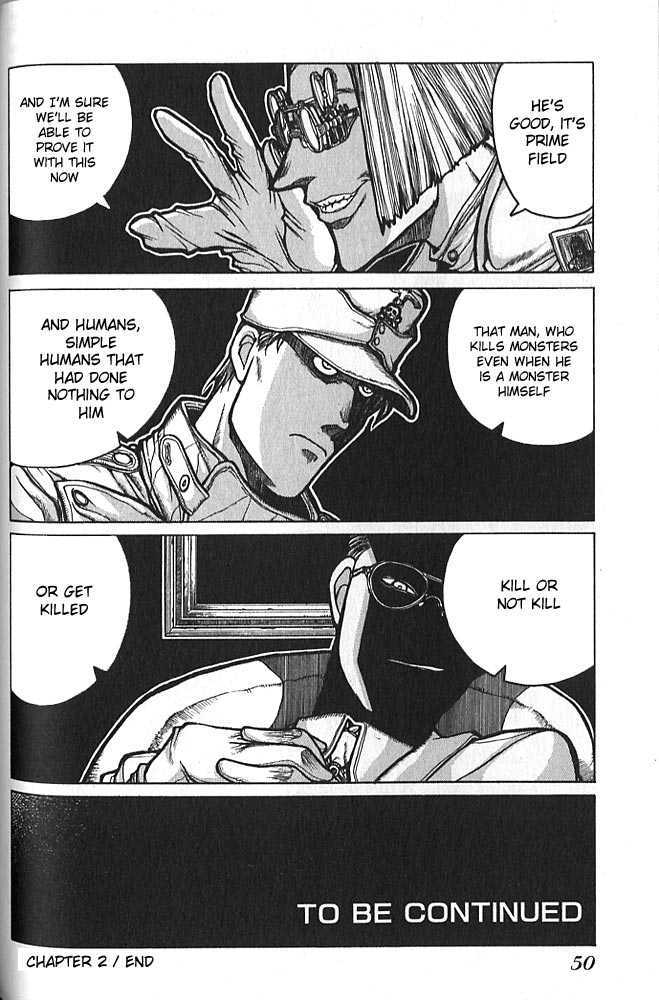 Hellsing Chapter 14 page 13 - Chapter 14: Elevator Action 1