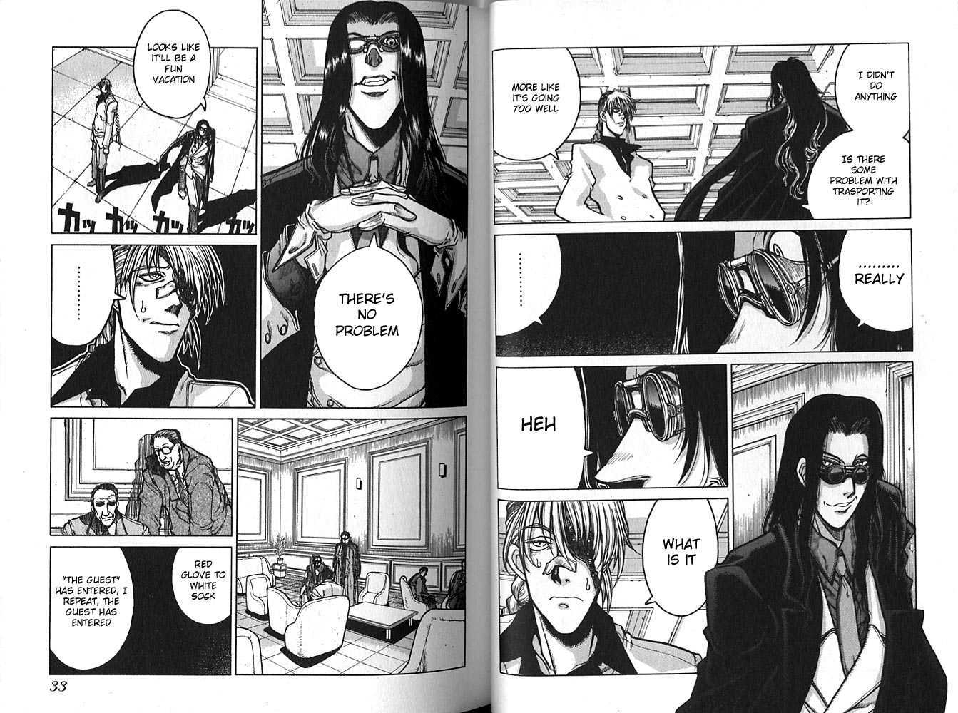 Hellsing Chapter 14 page 4 - Chapter 14: Elevator Action 1