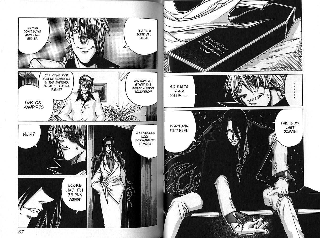 Hellsing Chapter 14 page 6 - Chapter 14: Elevator Action 1