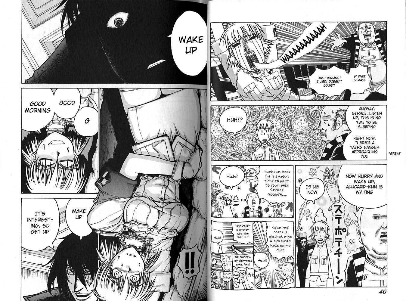 Hellsing Chapter 14 page 8 - Chapter 14: Elevator Action 1
