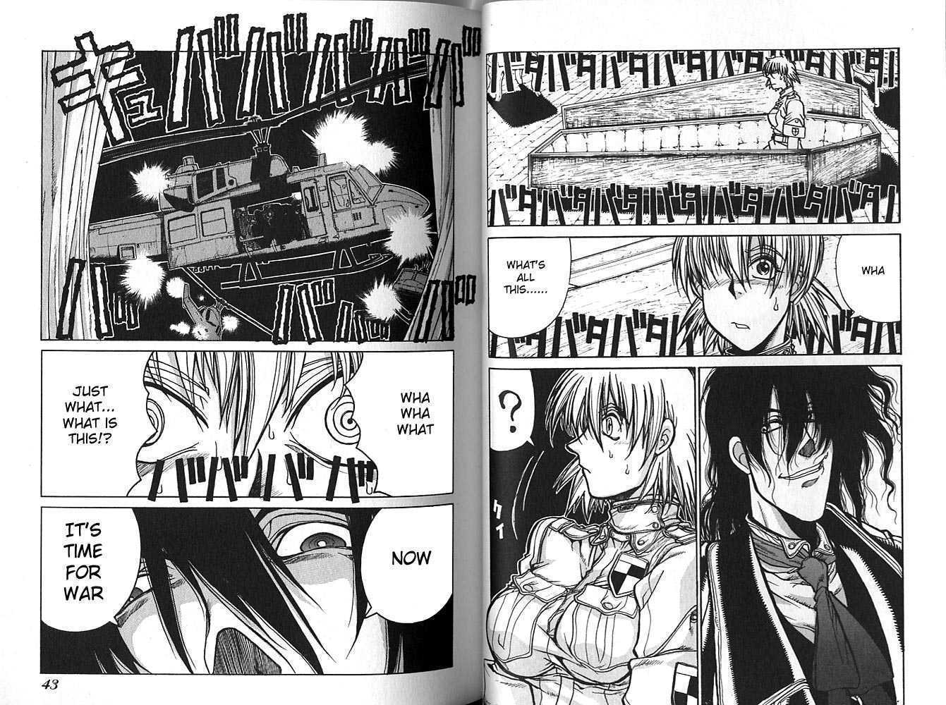 Hellsing Chapter 14 page 9 - Chapter 14: Elevator Action 1