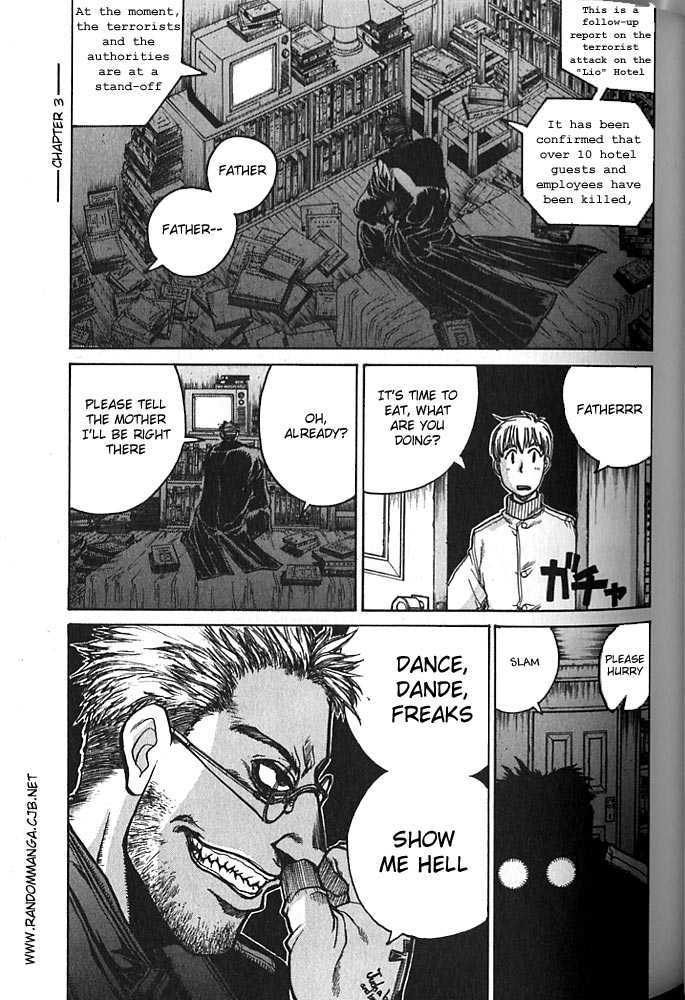 Hellsing Chapter 15 page 1 - Chapter 15: Elevator Action 2