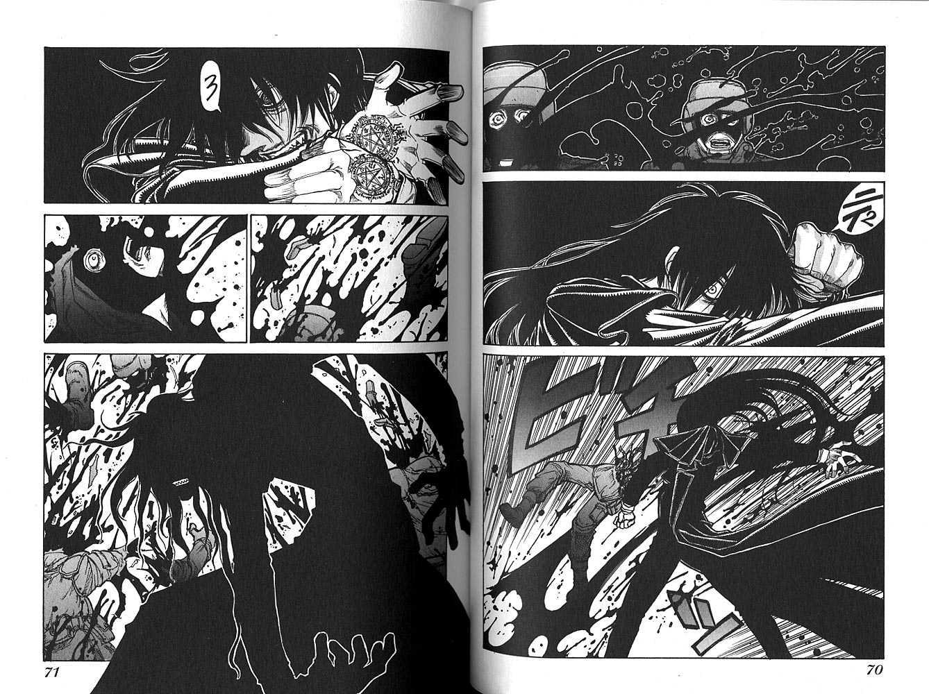 Hellsing Chapter 15 page 11 - Chapter 15: Elevator Action 2