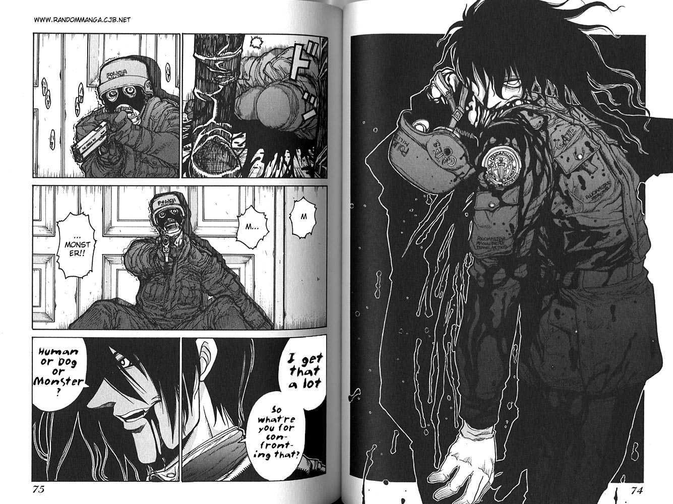 Hellsing Chapter 15 page 13 - Chapter 15: Elevator Action 2