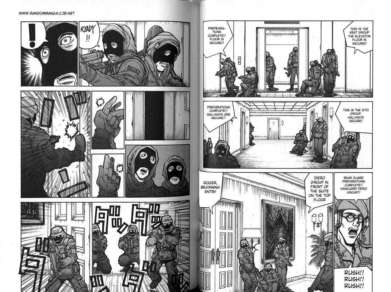 Hellsing Chapter 15 page 4 - Chapter 15: Elevator Action 2