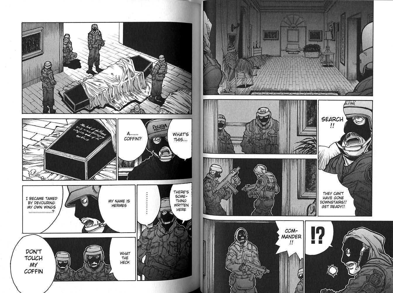 Hellsing Chapter 15 page 5 - Chapter 15: Elevator Action 2