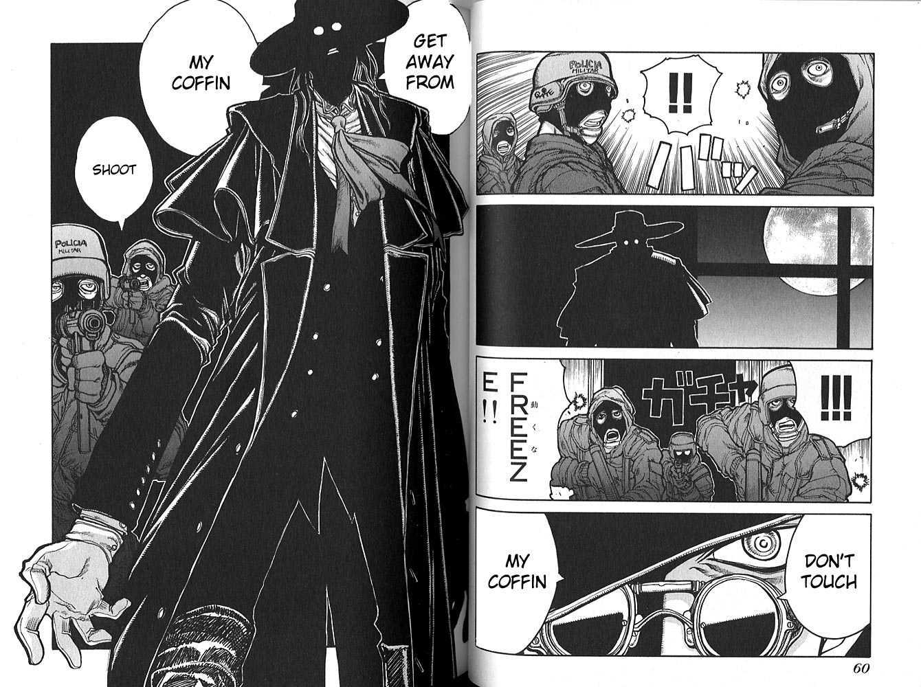 Hellsing Chapter 15 page 6 - Chapter 15: Elevator Action 2