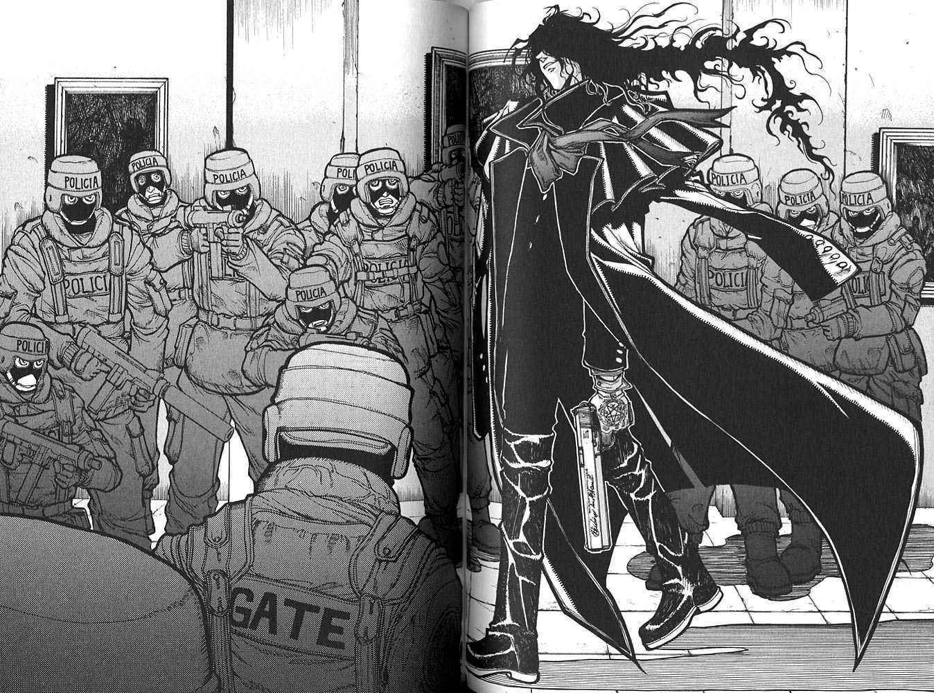 Hellsing Chapter 16 page 10 - Chapter 16: Elevator Action 3