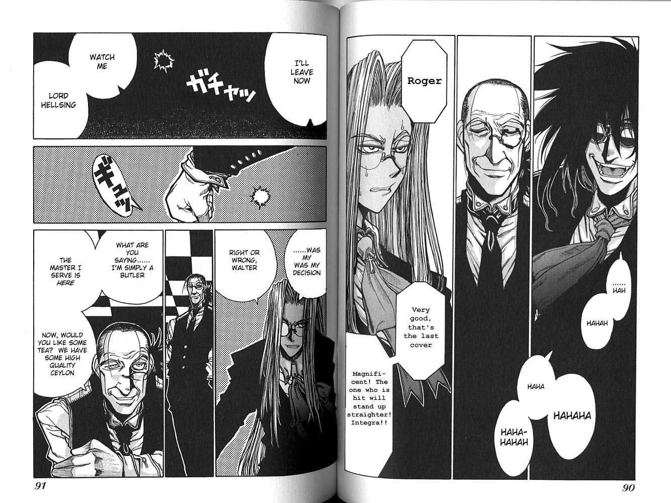 Hellsing Chapter 16 page 6 - Chapter 16: Elevator Action 3