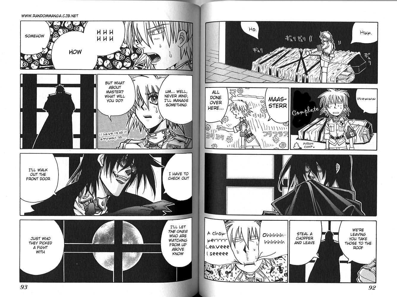 Hellsing Chapter 16 page 7 - Chapter 16: Elevator Action 3