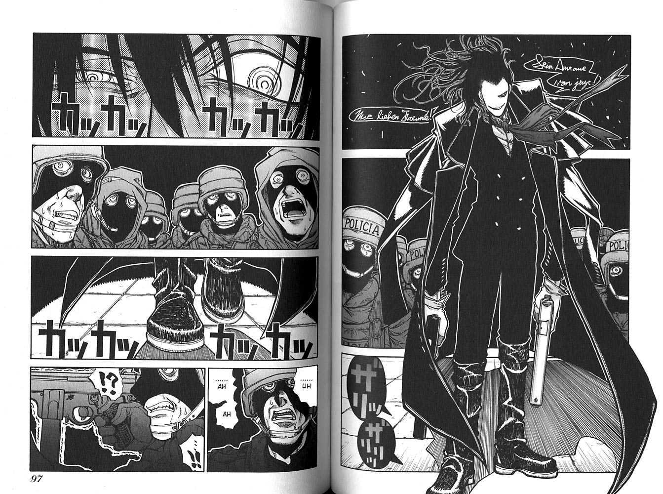 Hellsing Chapter 16 page 9 - Chapter 16: Elevator Action 3