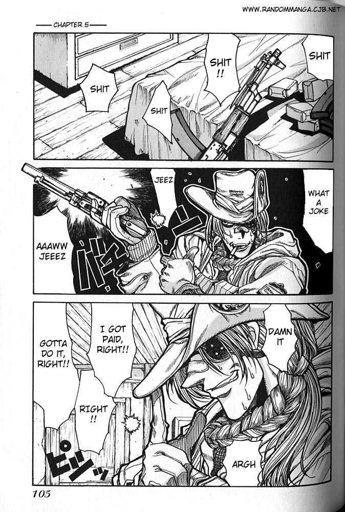 Hellsing Chapter 17 page 1 - Chapter 17: Elevator Action 4