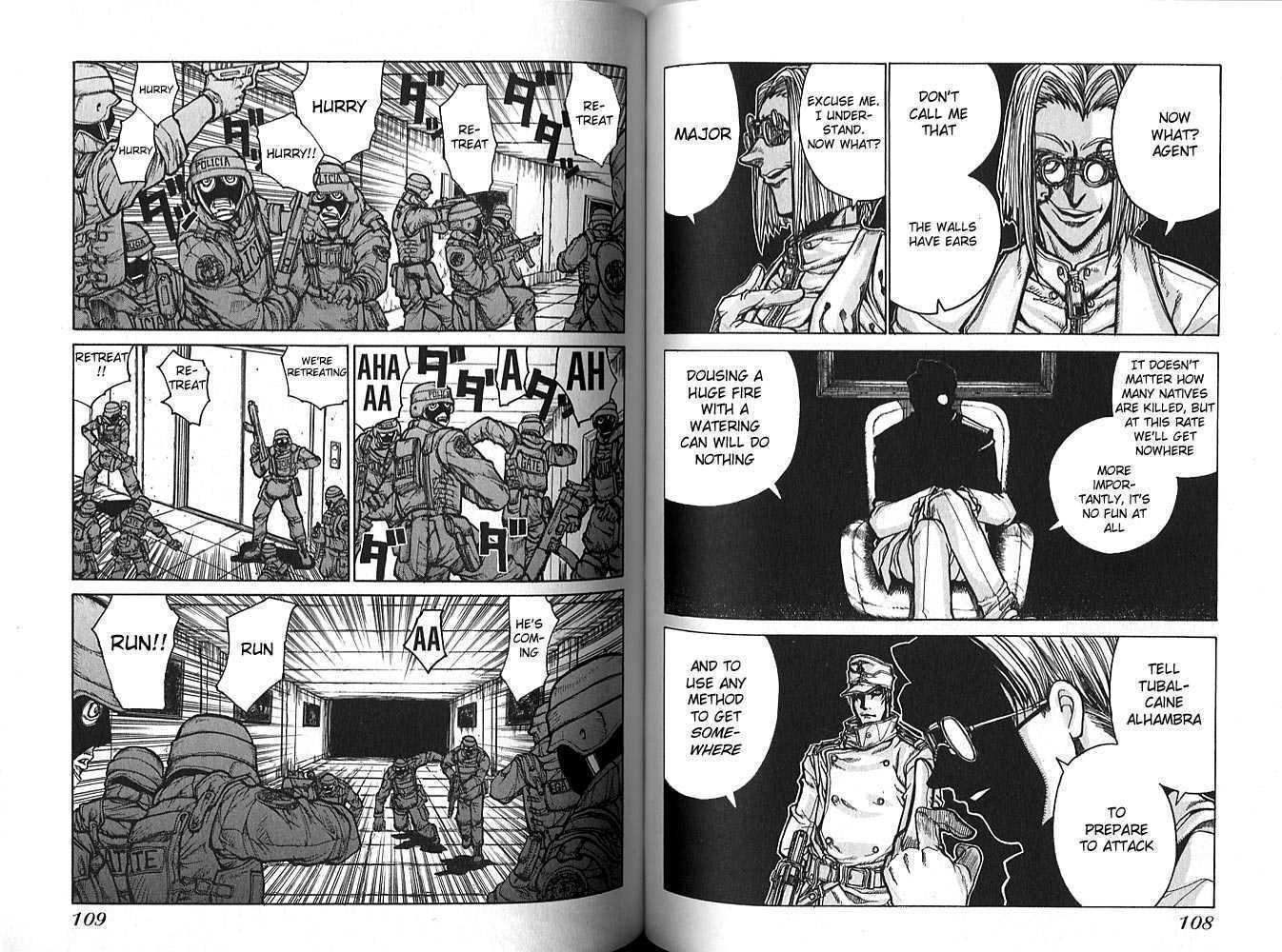 Hellsing Chapter 17 page 3 - Chapter 17: Elevator Action 4
