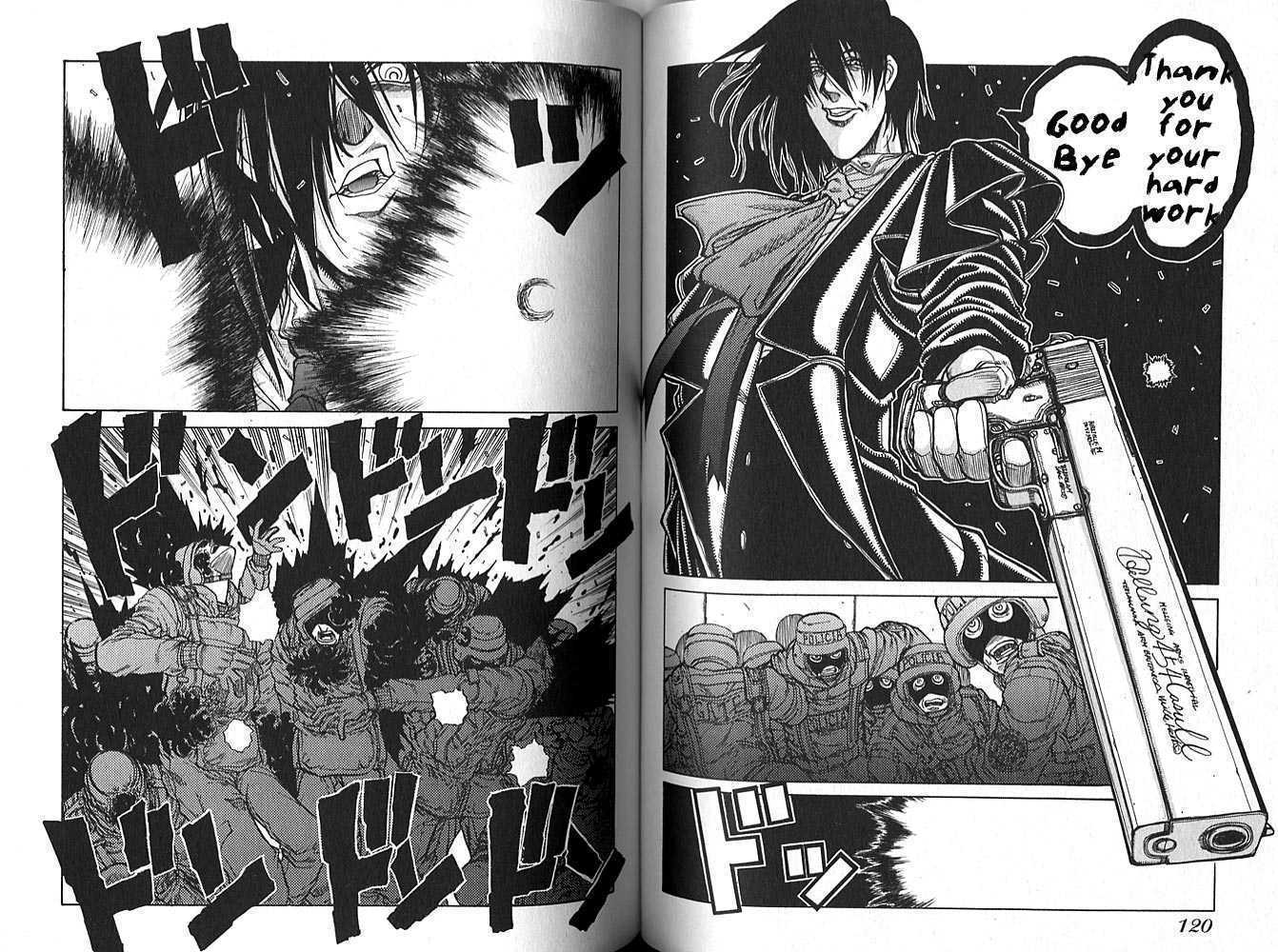 Hellsing Chapter 17 page 9 - Chapter 17: Elevator Action 4