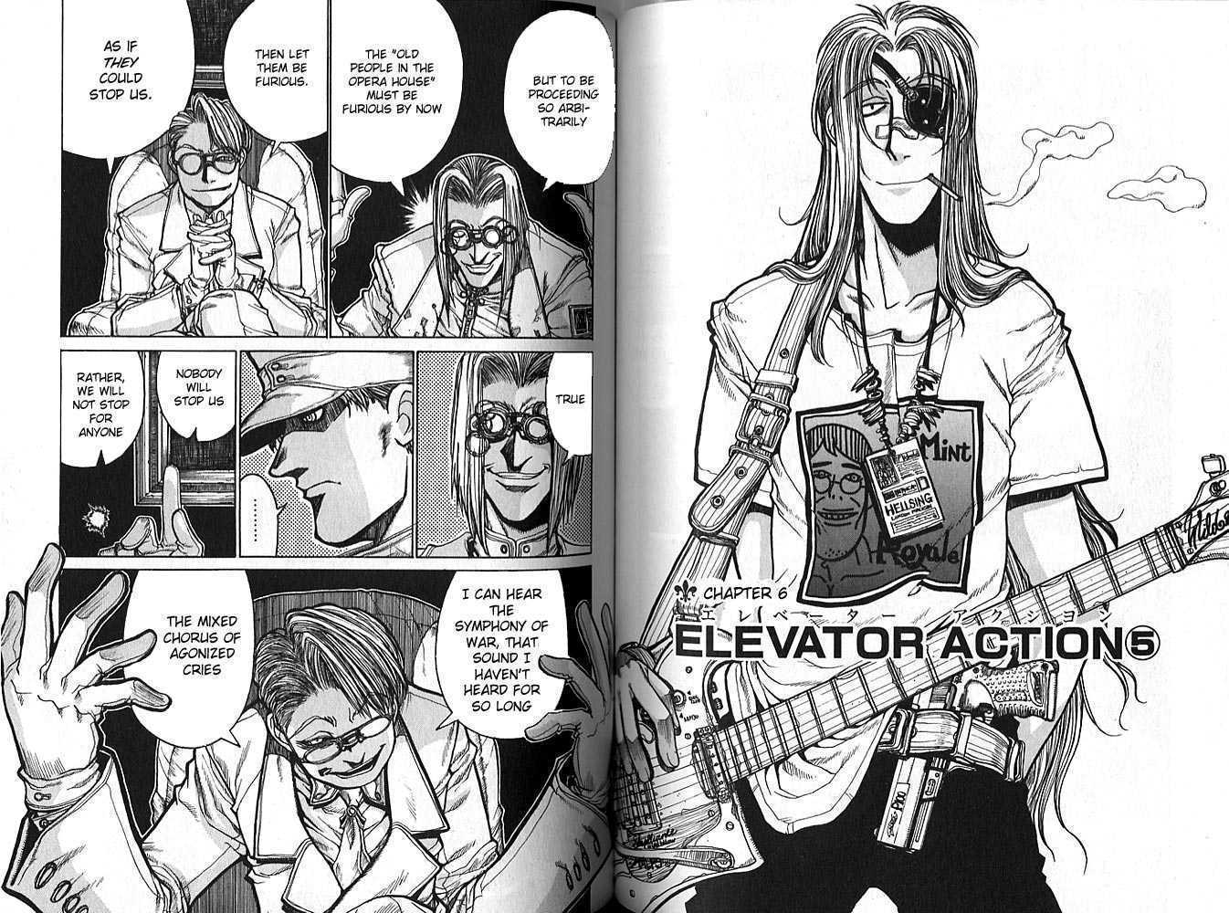 Hellsing Chapter 18 page 3 - Chapter 18: Elevator Action 5
