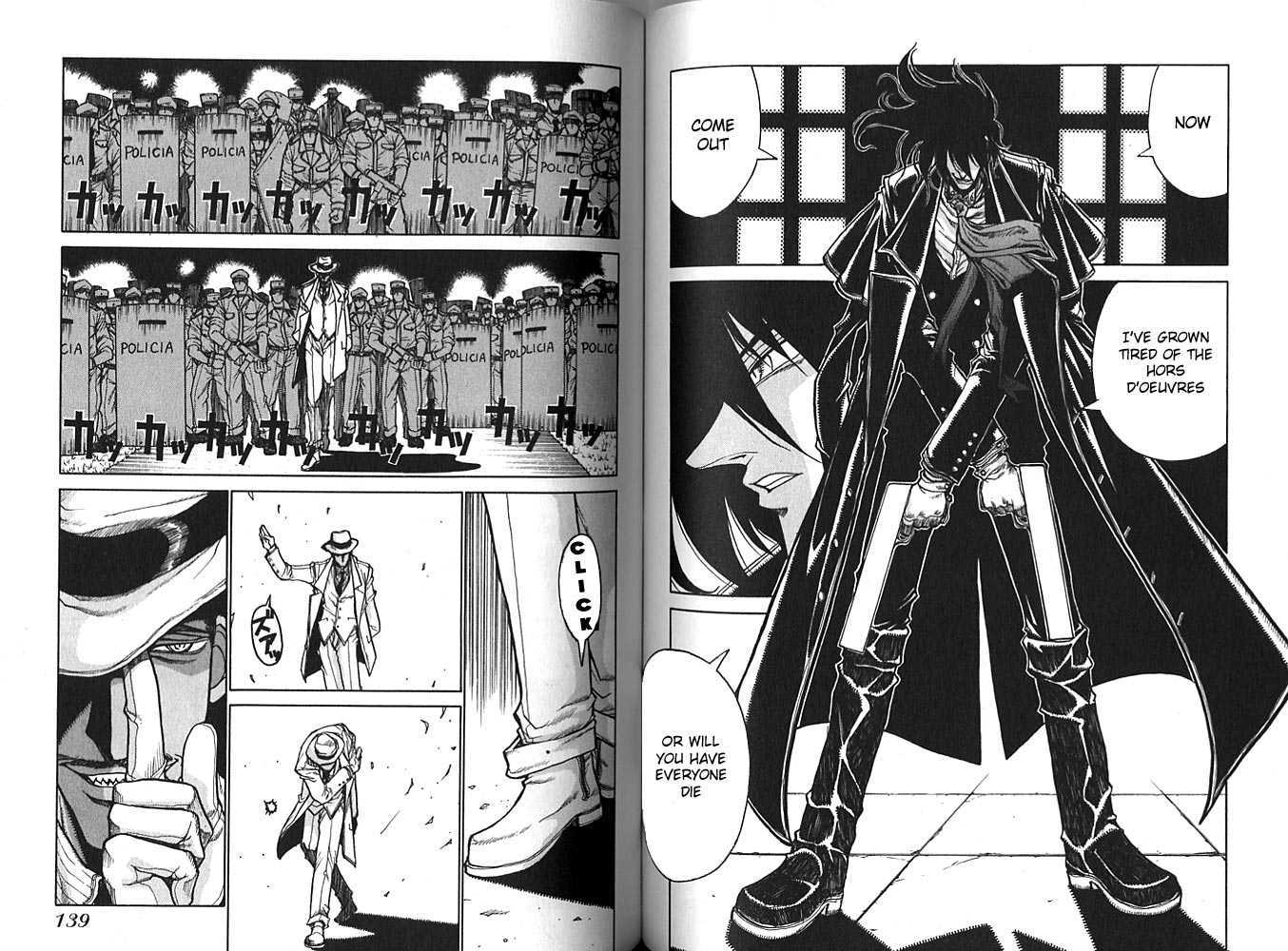 Hellsing Chapter 18 page 4 - Chapter 18: Elevator Action 5