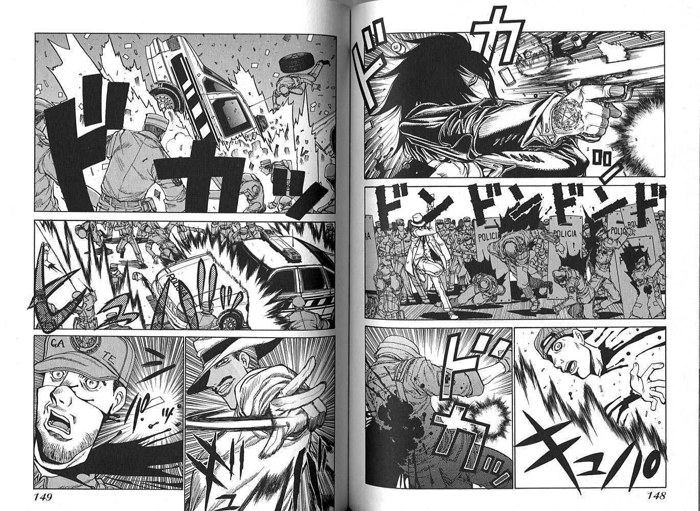 Hellsing Chapter 18 page 9 - Chapter 18: Elevator Action 5