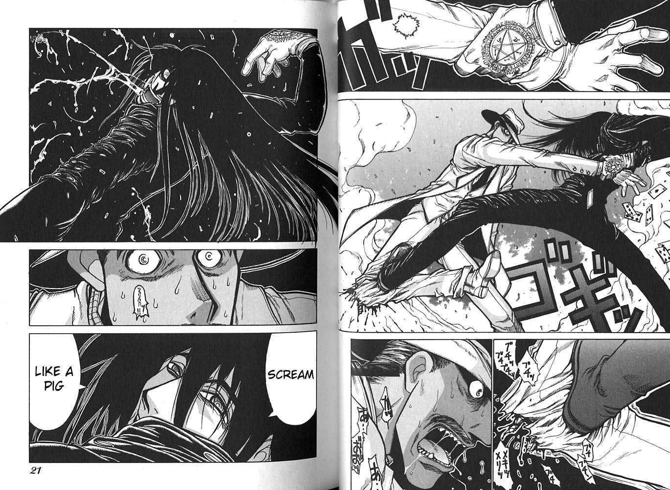 Hellsing Chapter 19 page 10 - Chapter 19: Elevator Action 6