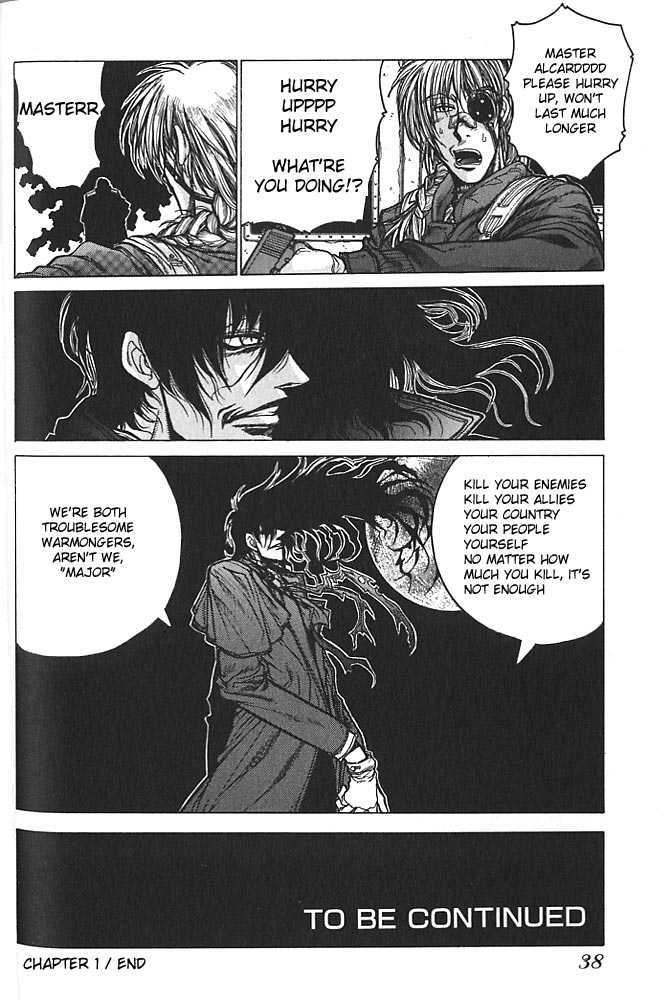 Hellsing Chapter 19 page 19 - Chapter 19: Elevator Action 6