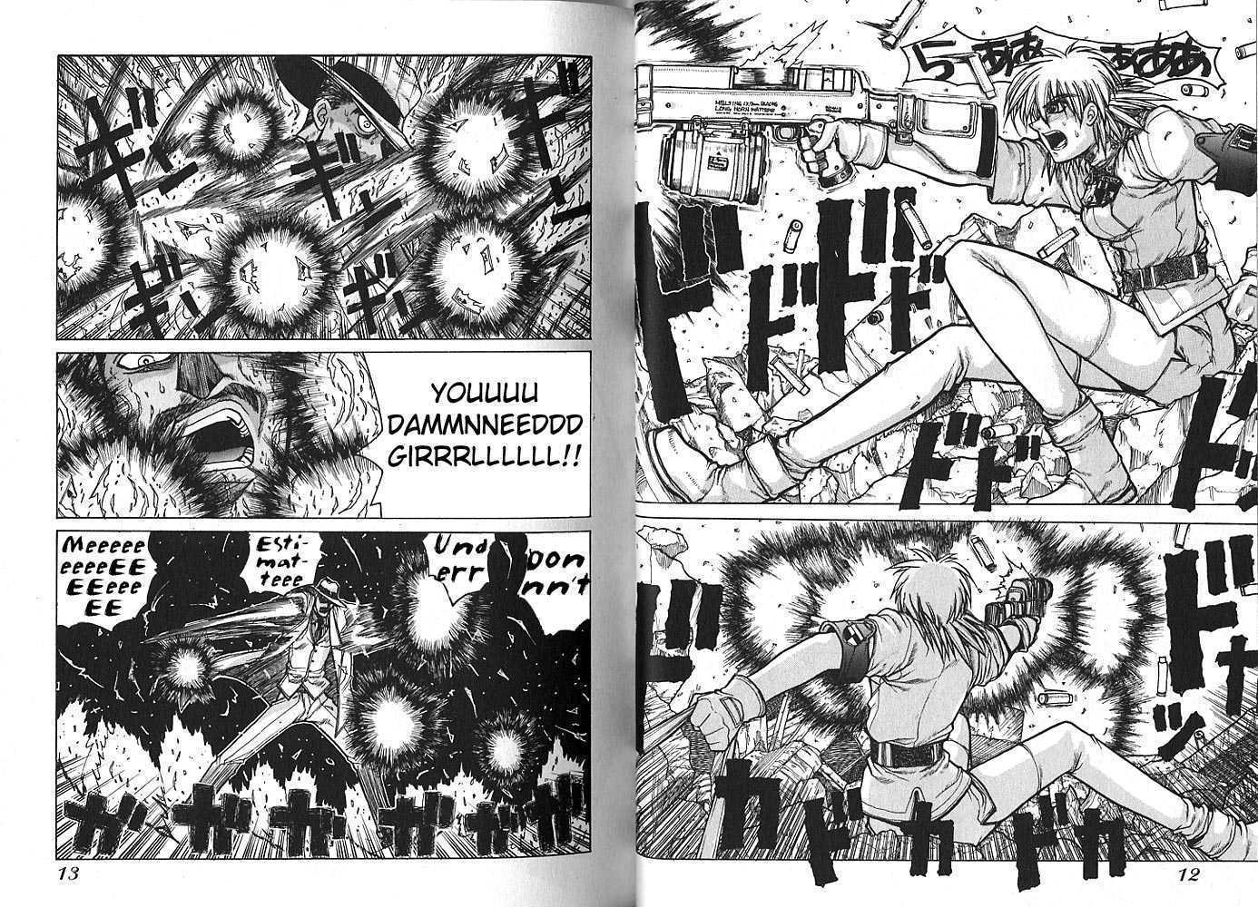 Hellsing Chapter 19 page 6 - Chapter 19: Elevator Action 6