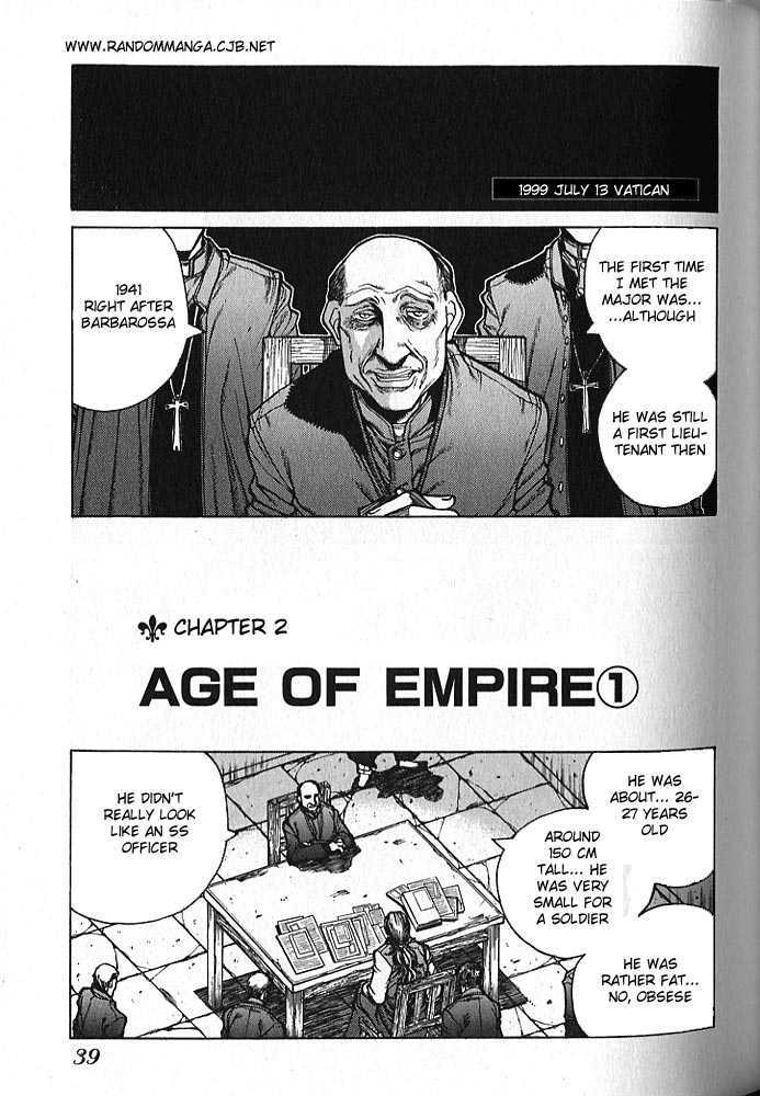 Hellsing Chapter 20 page 1 - Chapter 20: Age of Empire 1