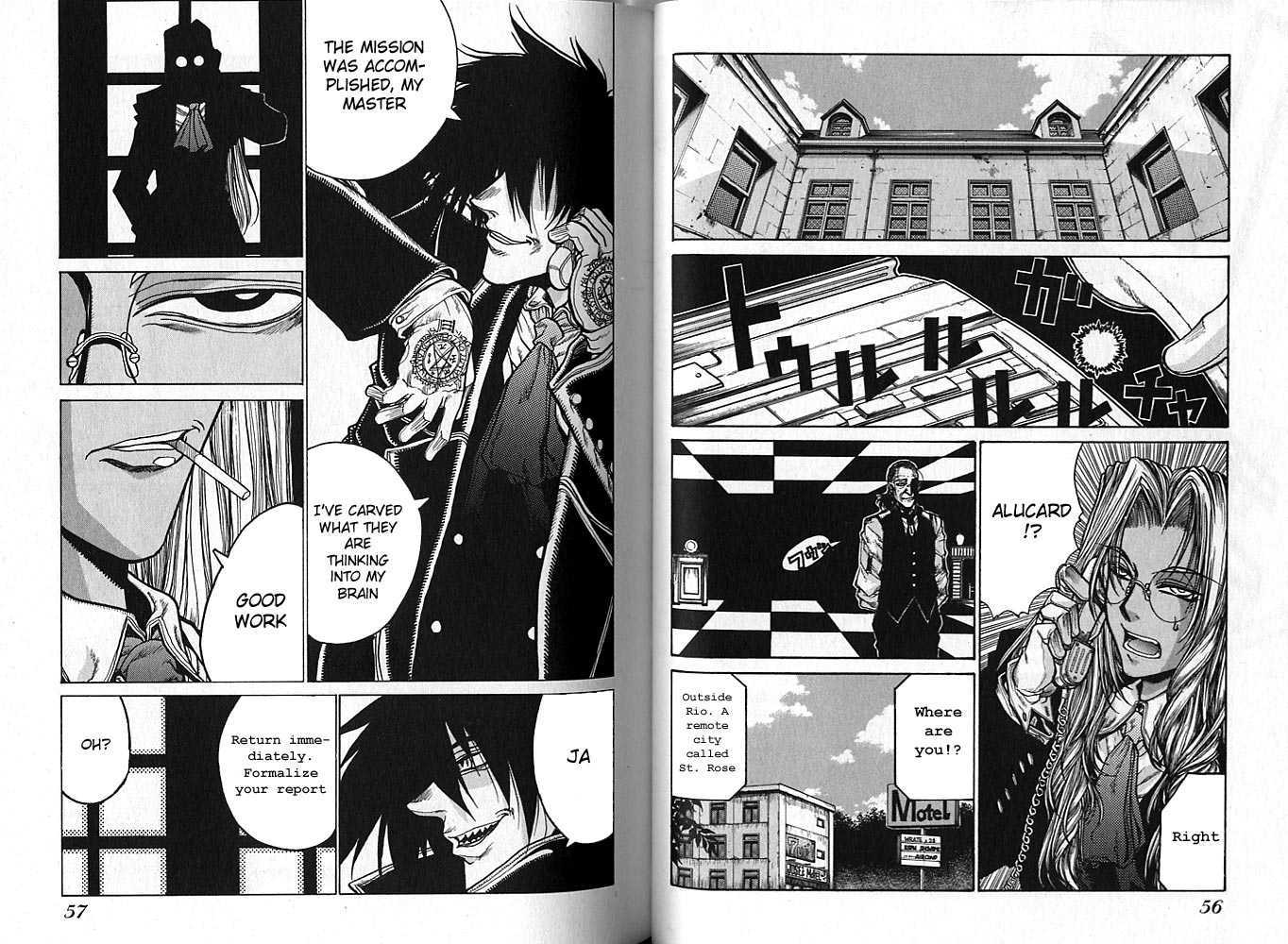 Hellsing Chapter 21 page 6 - Chapter 21: Age of Empire 2