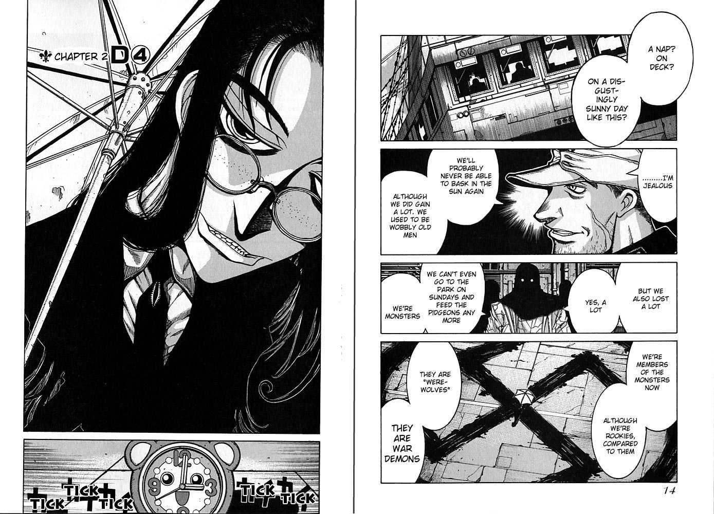 Hellsing Chapter 29 page 2 - Chapter 29: D 4
