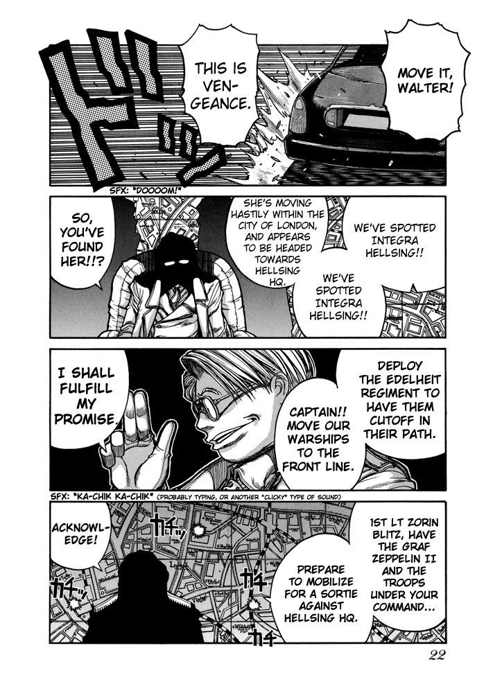 Hellsing Chapter 38 page 22 - Chapter 38: Final Fantasy 3