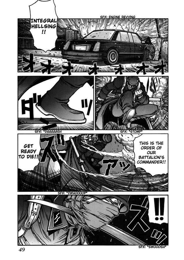 Hellsing Chapter 40 page 7 - Chapter 40: Final Fantasy 5