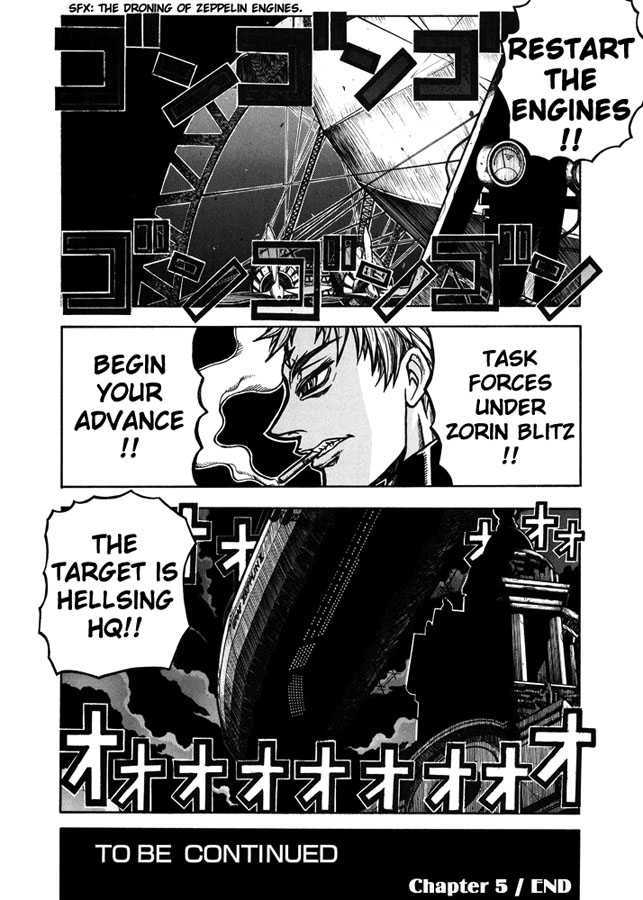 Hellsing Chapter 42 page 23 - Chapter 42: Aubird Force