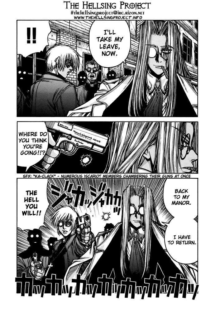 Hellsing Chapter 43 page 4 - Chapter 43: Gun Bullet