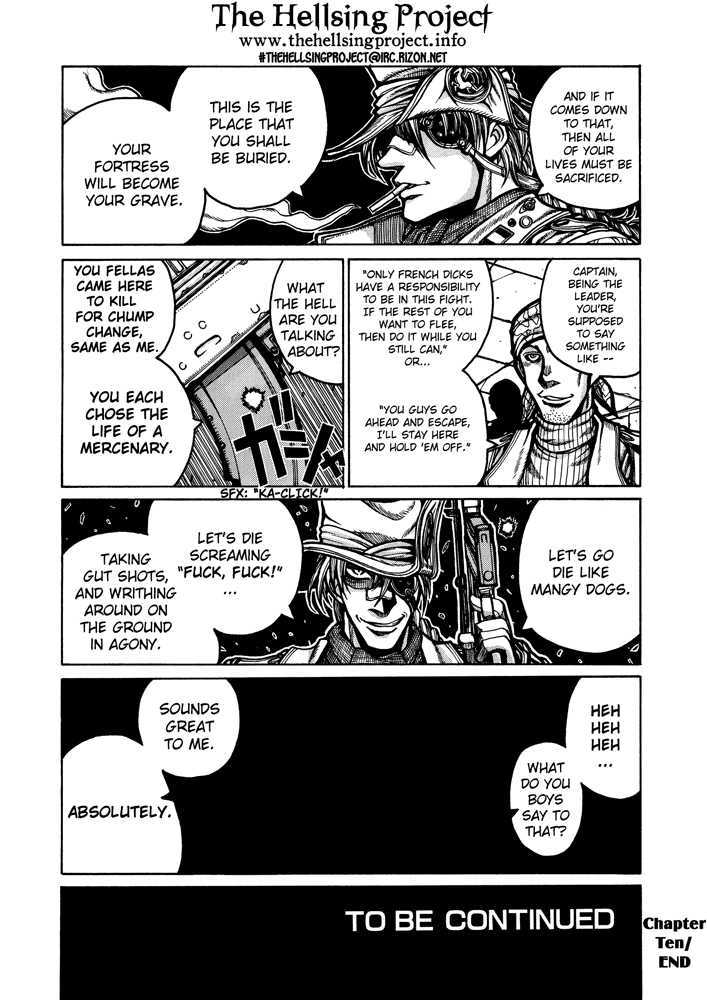 Hellsing Chapter 47 page 18 - Chapter 47: Soldier of Fortune 3