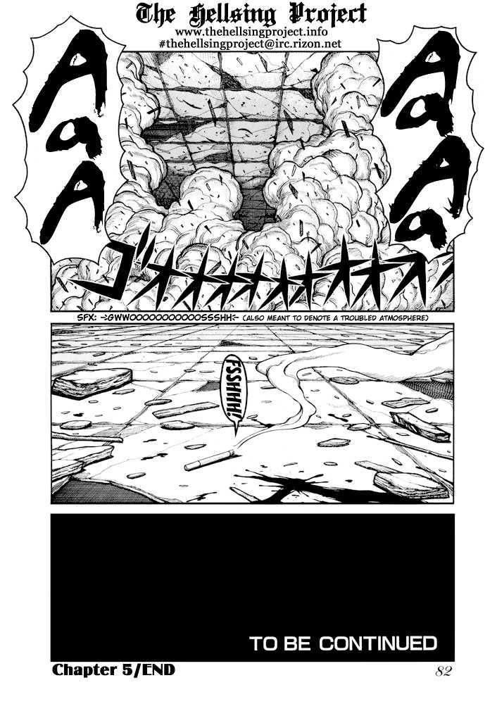 Hellsing Chapter 52 page 21 - Chapter 52: Get Away