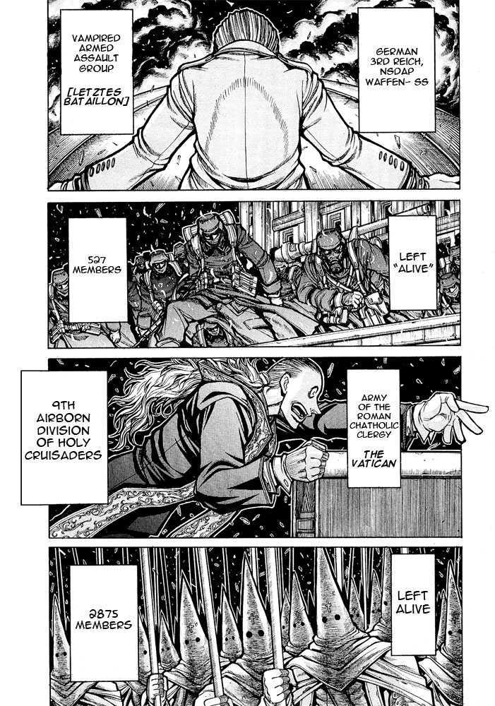 Hellsing Chapter 59 page 1 - Chapter 59: Wizardry 3
