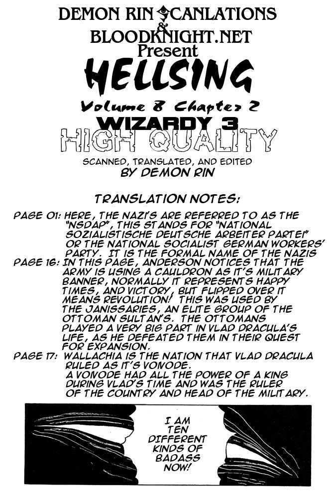 Hellsing Chapter 59 page 20 - Chapter 59: Wizardry 3