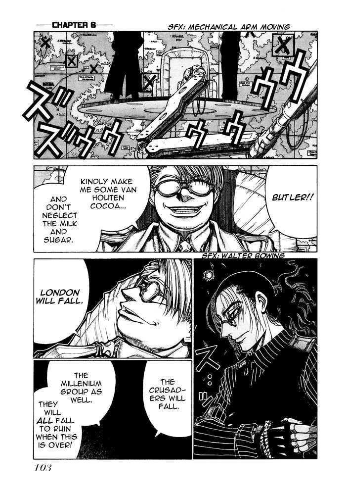 Hellsing Chapter 64 page 1 - Chapter 64: Hundred Swords 2