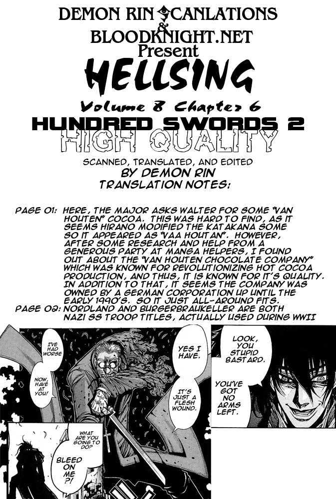 Hellsing Chapter 64 page 15 - Chapter 64: Hundred Swords 2