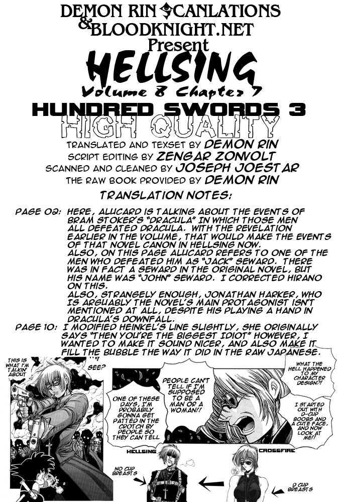 Hellsing Chapter 65 page 19 - Chapter 65: Hundred Swords 3