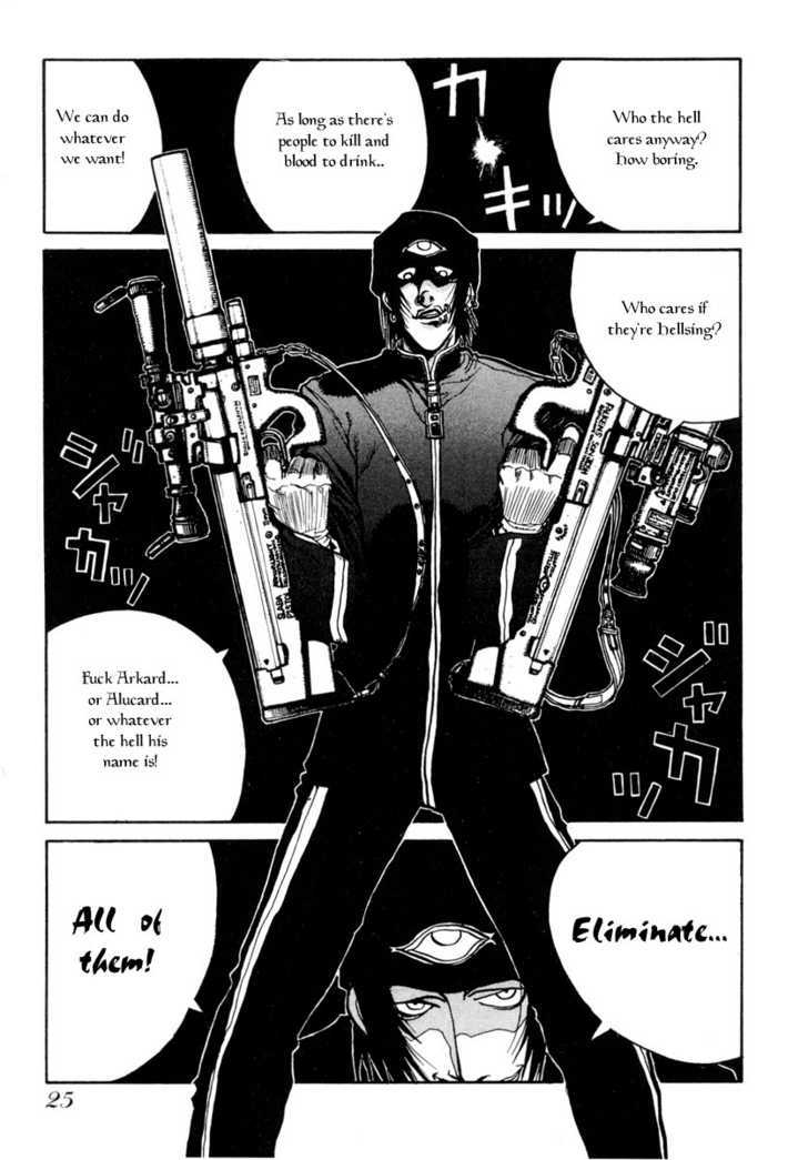 Hellsing Chapter 7 page 25 - Chapter 7: Dead Zone 1