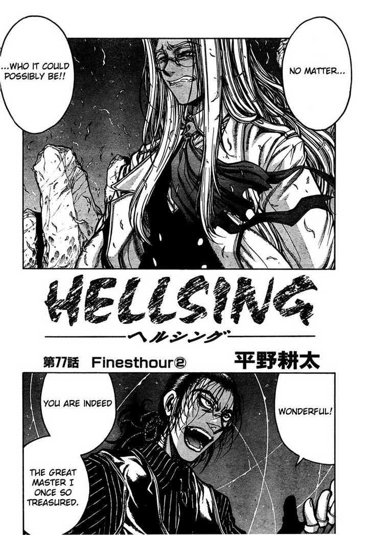 Hellsing Chapter 77 page 2 - Chapter 77: Finest Hour 1