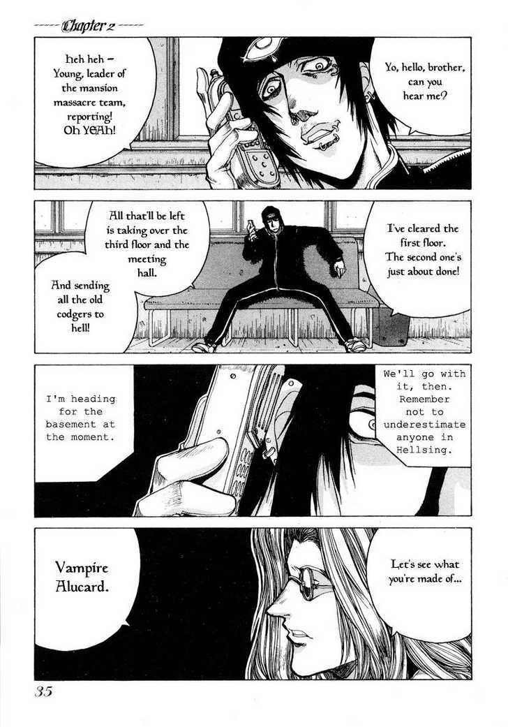 Hellsing Chapter 8 page 1 - Chapter 8: Dead Zone 2