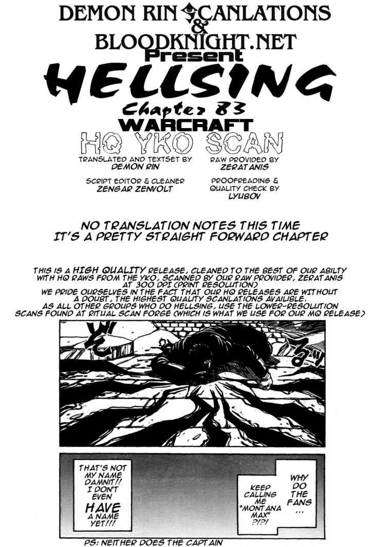 Hellsing Chapter 83 page 11 - Chapter 83: Warcraft 1