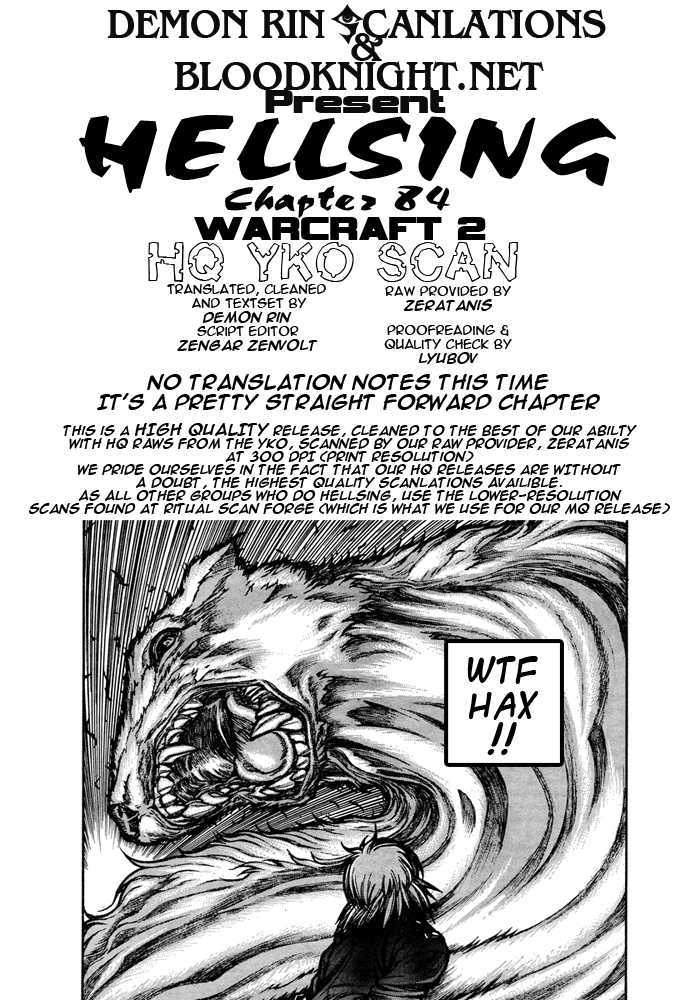 Hellsing Chapter 84 page 18 - Chapter 84: Warcraft 2