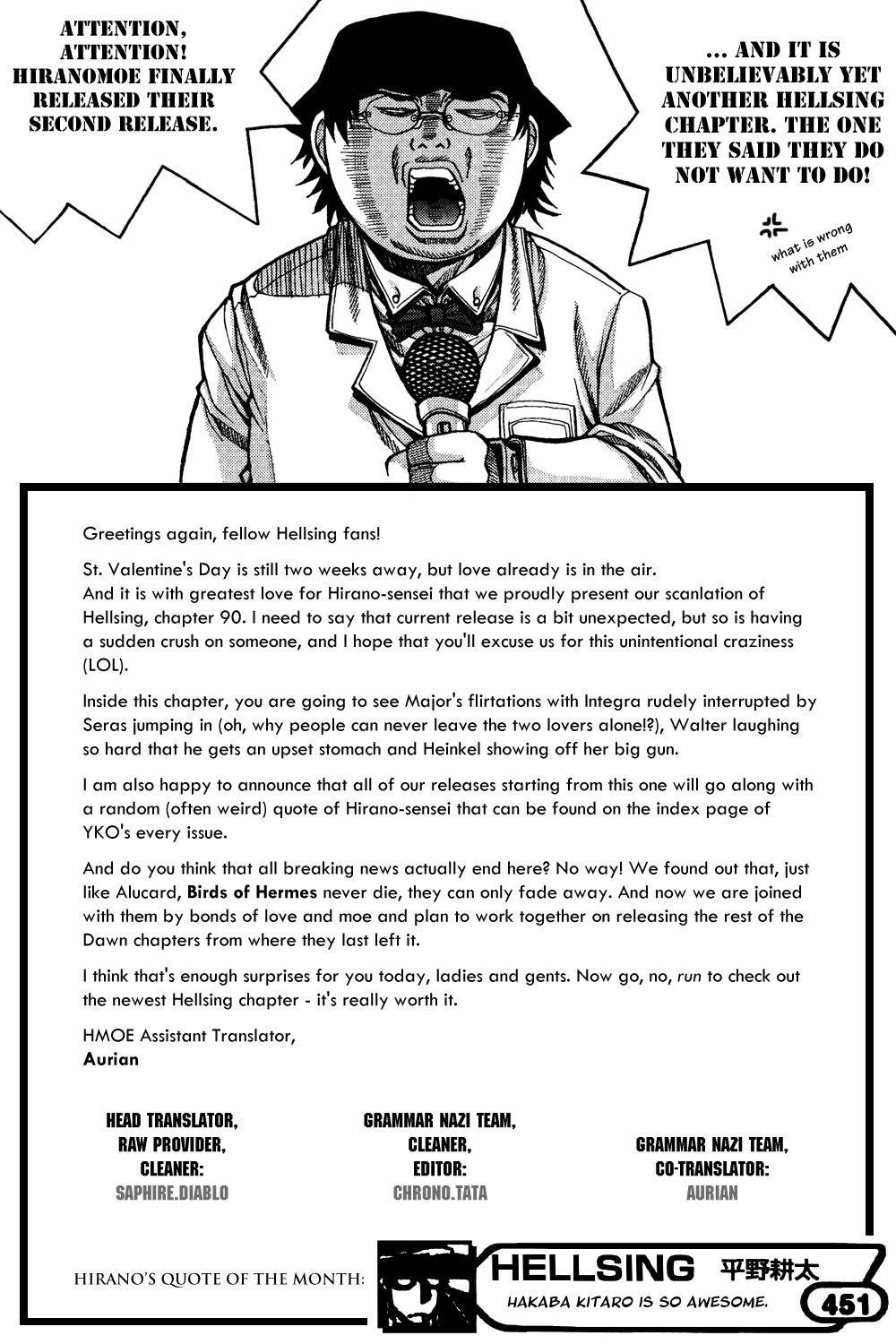Hellsing Chapter 90 page 14 - Chapter 90: Black Onyx 3